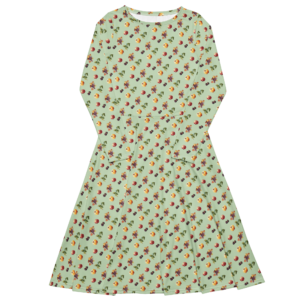 Vestido Midi Frutas Otoñales