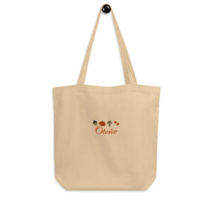 Eco Tote Bag Otoño Bordada