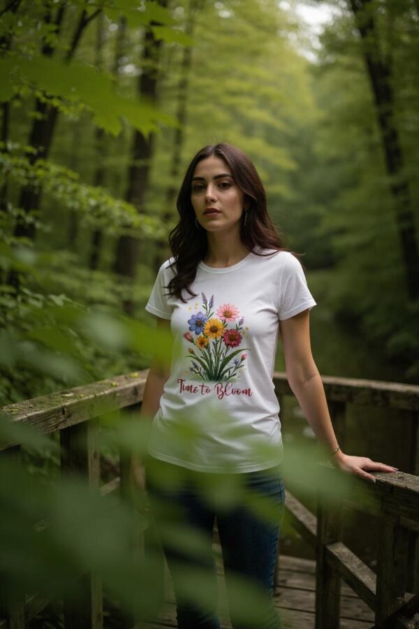 Camiseta Time to bloom