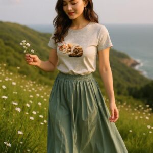 Camiseta Sueño felino