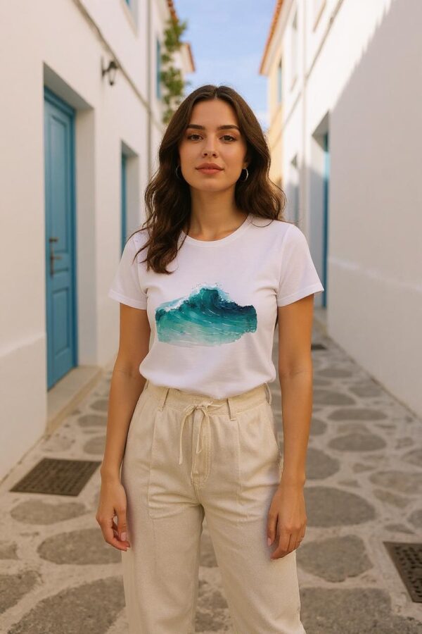 Camiseta Ola tranquila